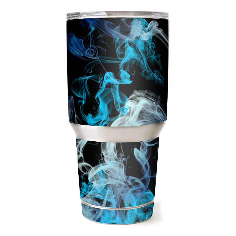 Skin Decal Wrap for Yeti Tumbler Rambler 30 oz Solids Collection Navy Blue  ( 30oz TUMBLER NOT INCLUDED ) 