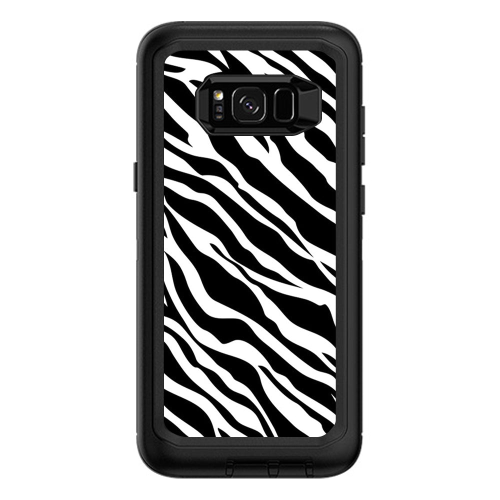  Zebra Pattern Otterbox Defender Samsung Galaxy S8 Plus Skin