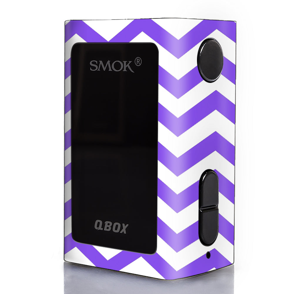  Purple Chevron Smok Q-Box Skin