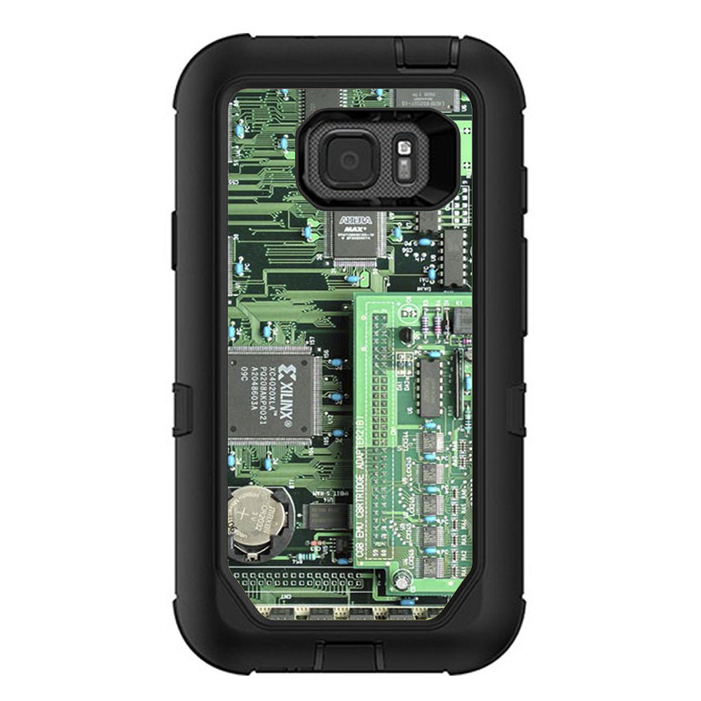  Circuit Board Otterbox Defender Samsung Galaxy S7 Active Skin