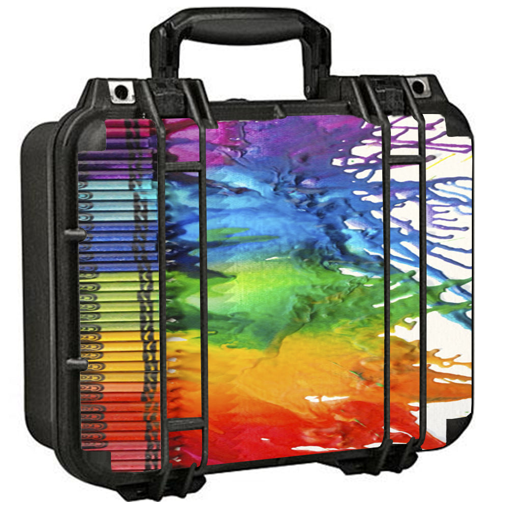 Crayon Splatter Pelican Case 1400 Skin