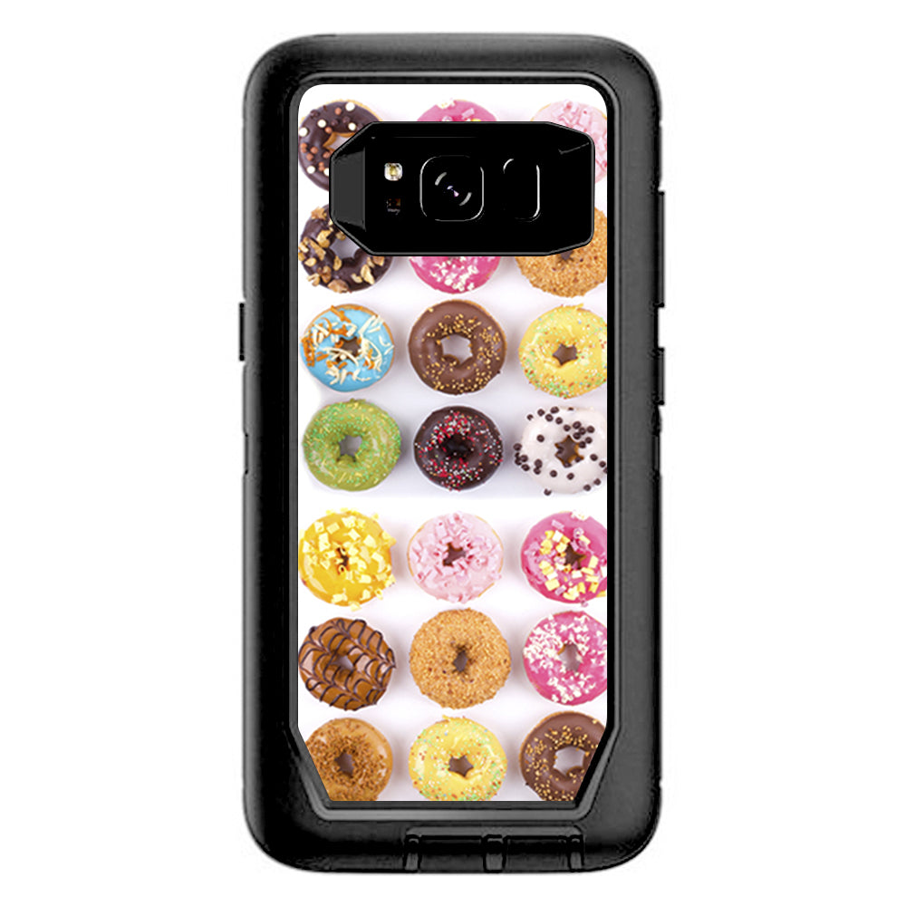  Donuts, Iced And Sprinkles Otterbox Defender Samsung Galaxy S8 Skin