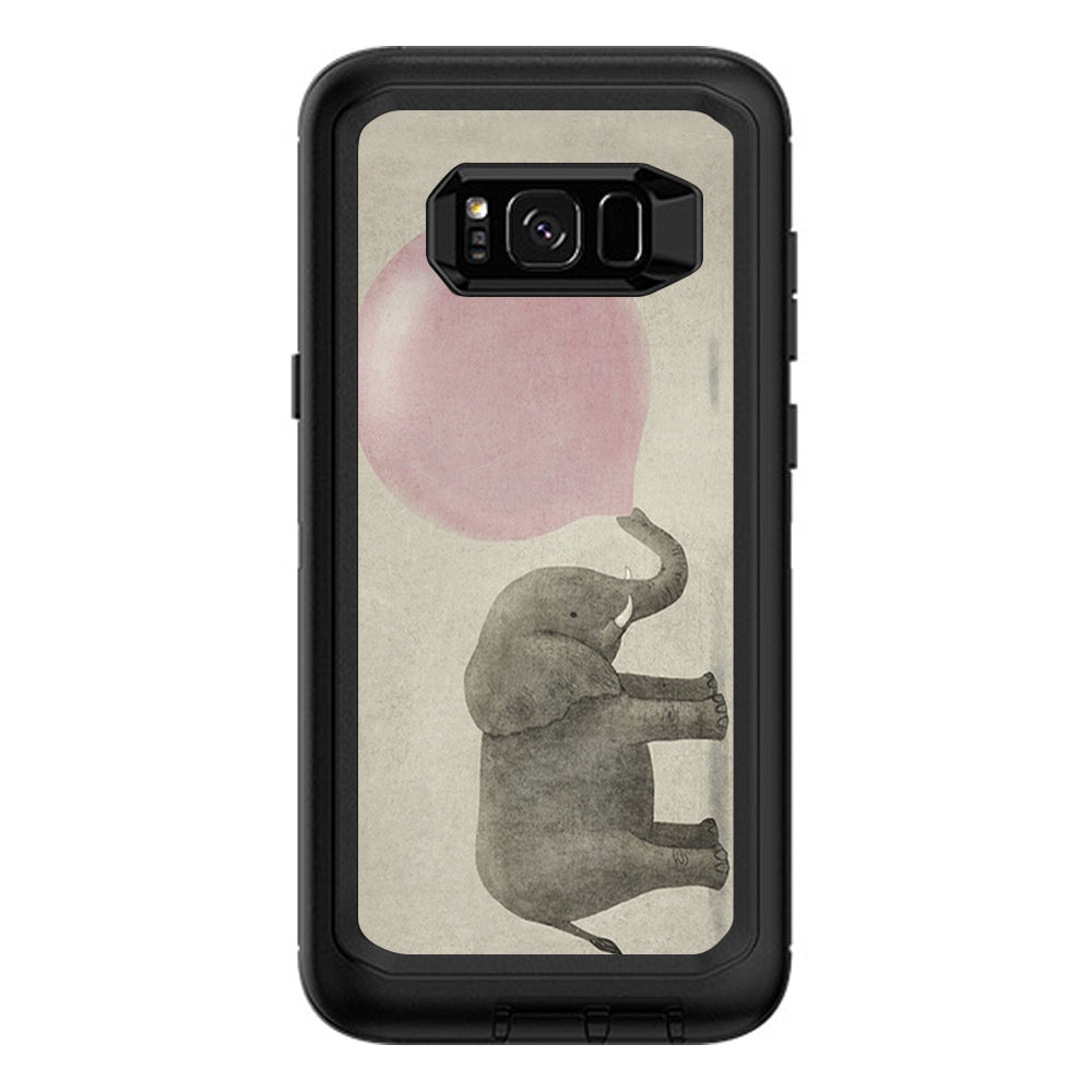  Elephant Blowing Bubble Otterbox Defender Samsung Galaxy S8 Plus Skin