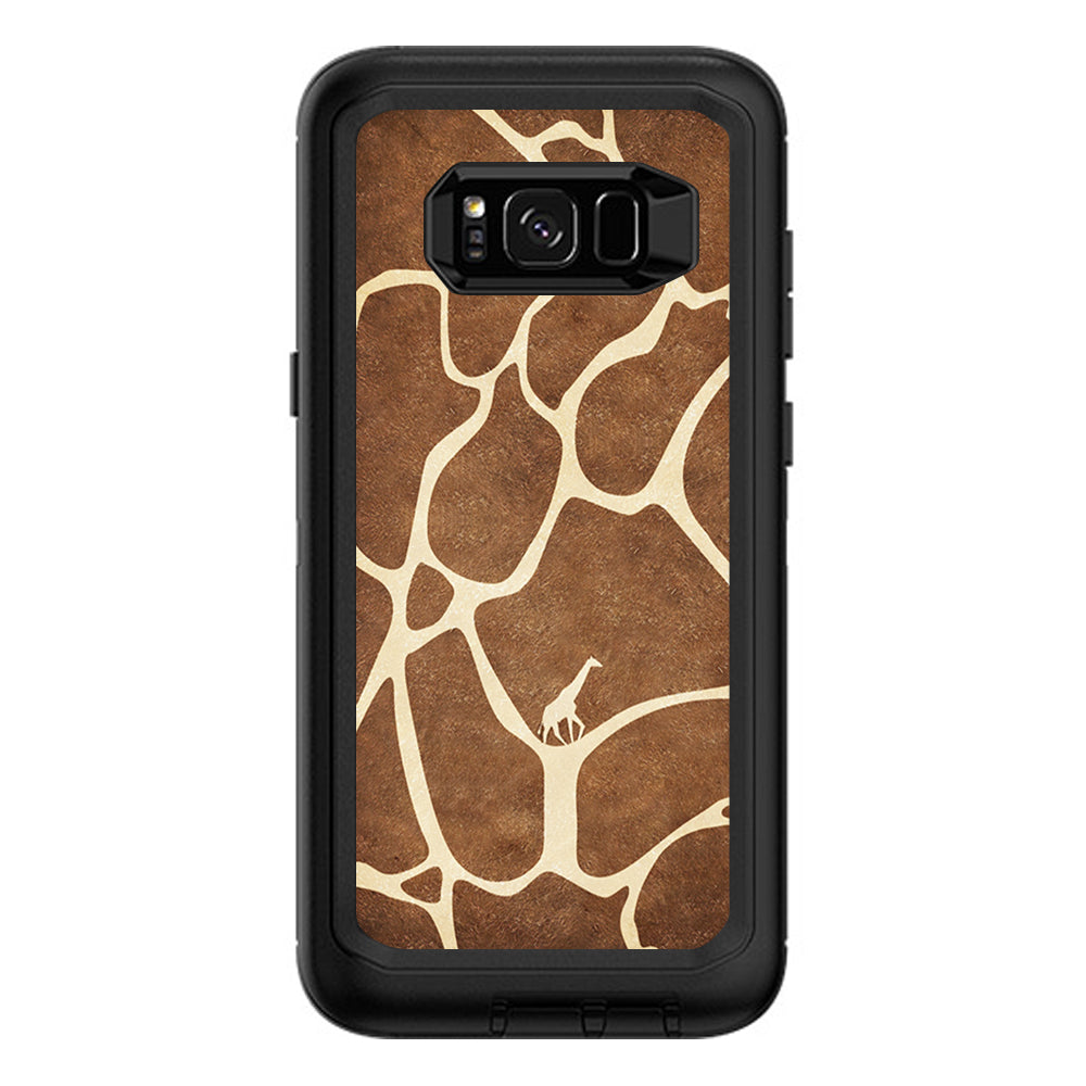  Giraffe Print Cute Giraffe Otterbox Defender Samsung Galaxy S8 Plus Skin