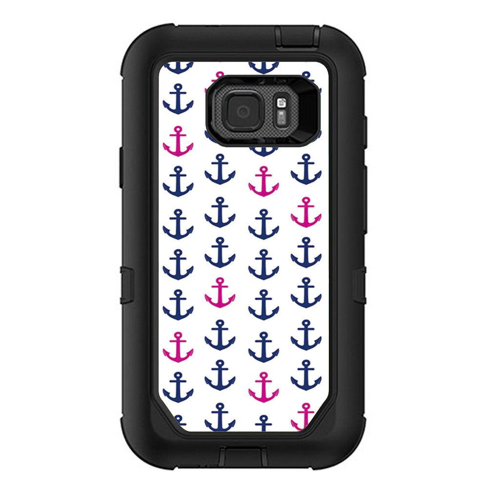  Little Anchors Otterbox Defender Samsung Galaxy S7 Active Skin