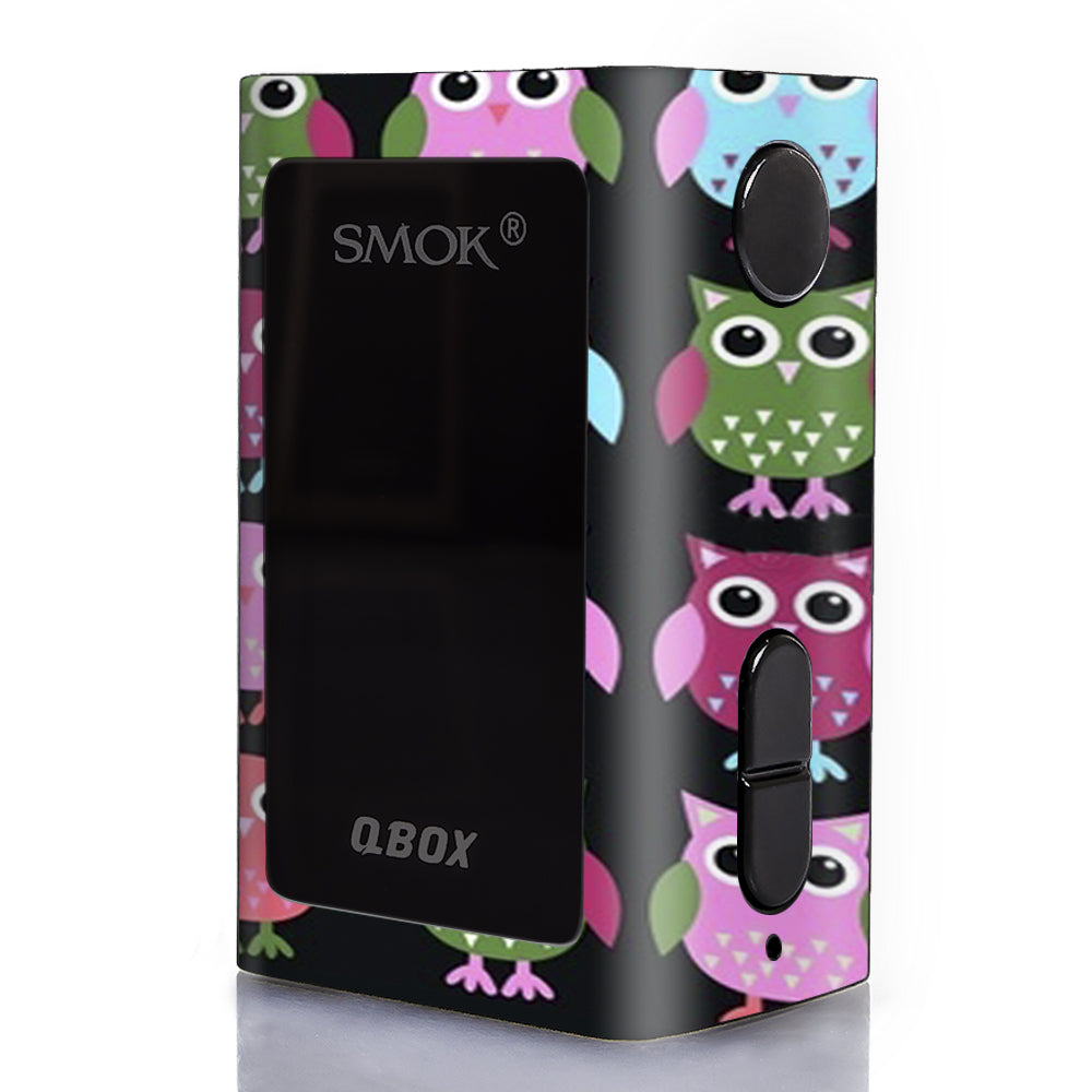  Cute Owls Smok Q-Box Skin