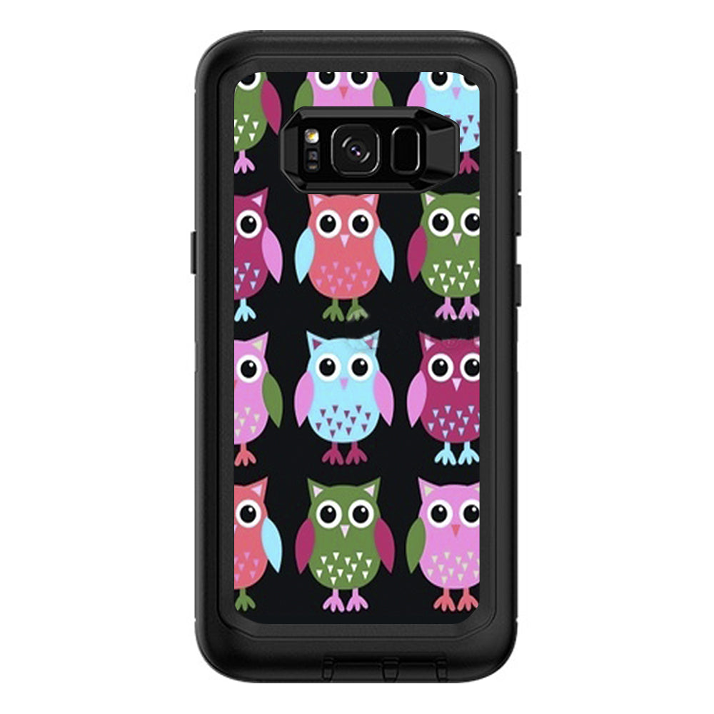  Cute Owls Otterbox Defender Samsung Galaxy S8 Plus Skin