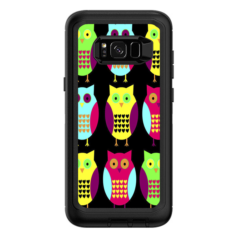  Cute Owls 2 Otterbox Defender Samsung Galaxy S8 Plus Skin