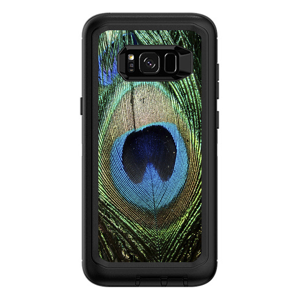  Peacock Feather Otterbox Defender Samsung Galaxy S8 Plus Skin