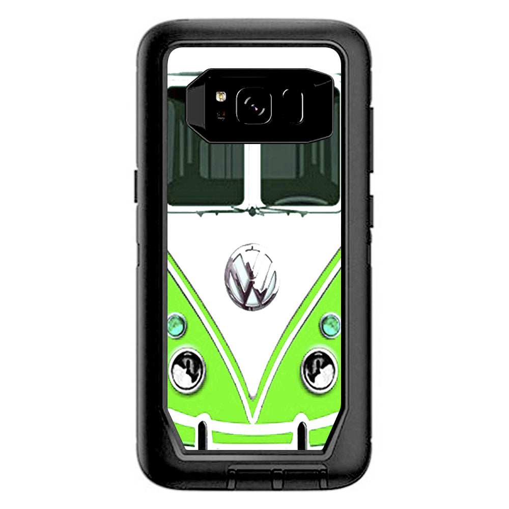 Vw Bus, Split Window Green Otterbox Defender Samsung Galaxy S8 Skin