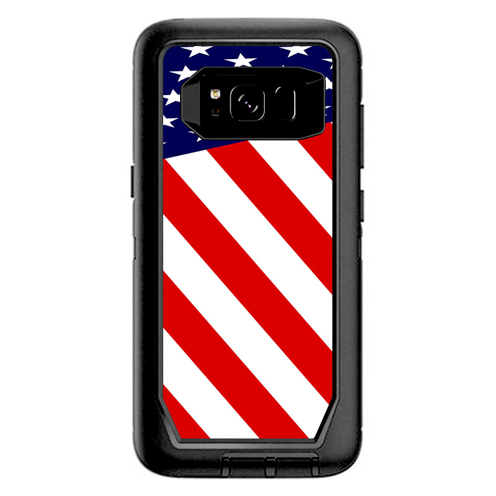  American Flag Usa Otterbox Defender Samsung Galaxy S8 Skin