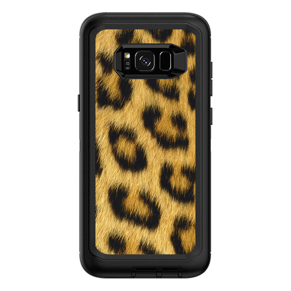  Cheetah Print Otterbox Defender Samsung Galaxy S8 Plus Skin