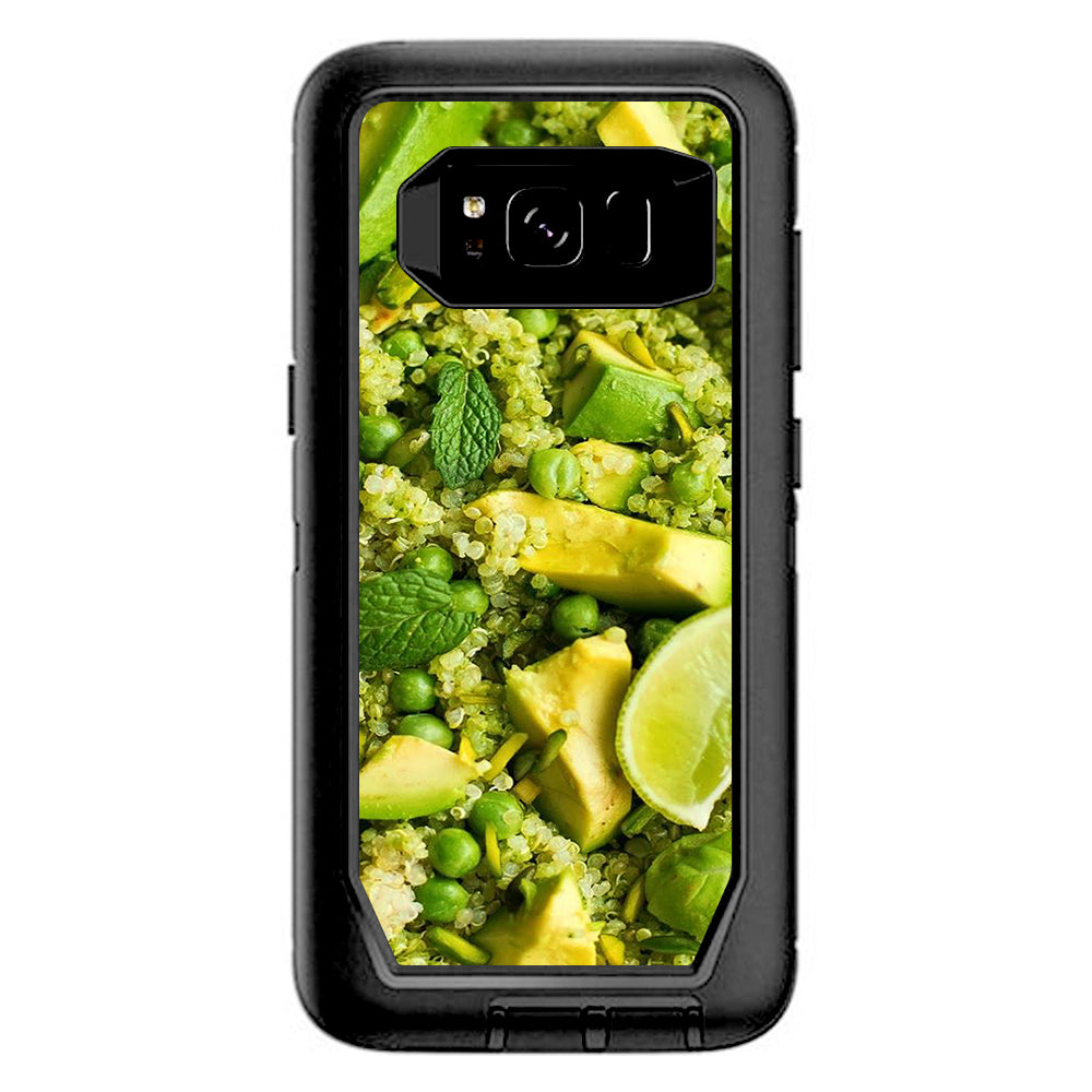  Avocado Salad Vegan  Otterbox Defender Samsung Galaxy S8 Skin
