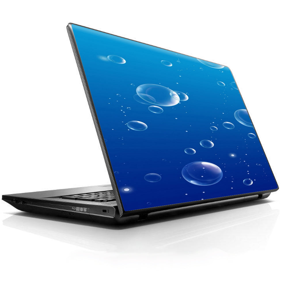  Water Bubbles Universal 13 to 16 inch wide laptop Skin