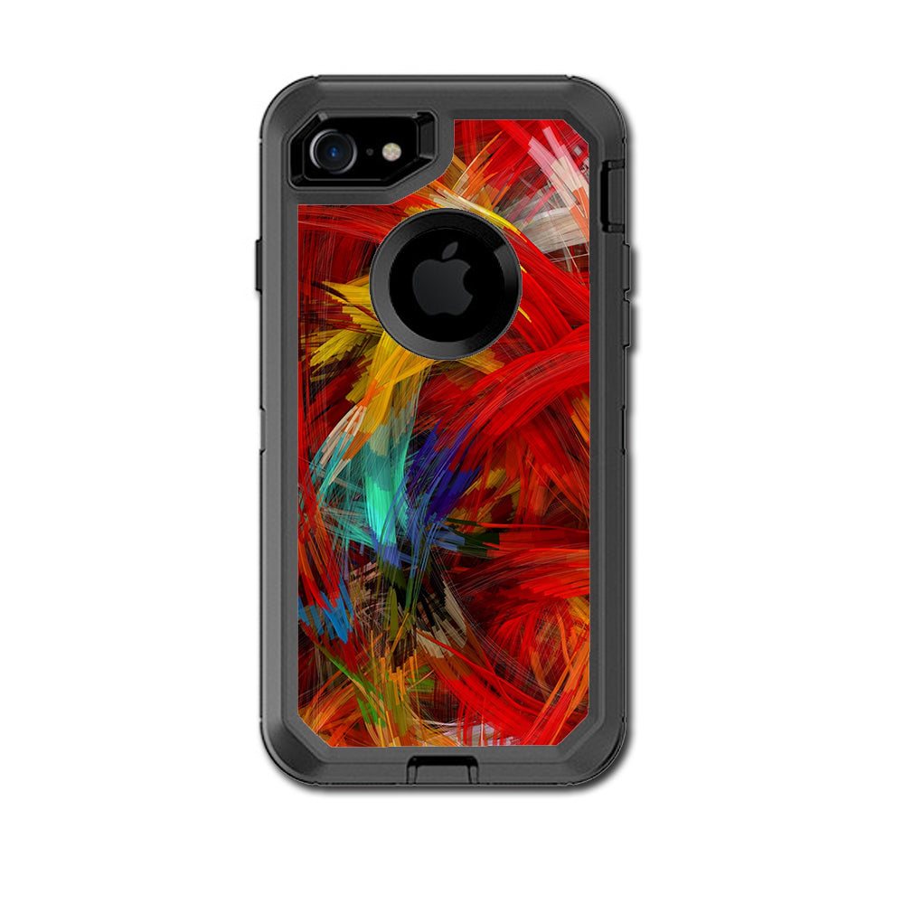  Paint Strokes Otterbox Defender iPhone 7 or iPhone 8 Skin