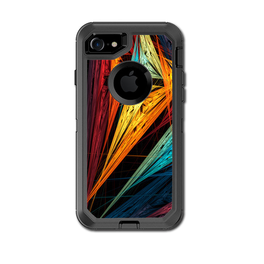  Sharp Colors Otterbox Defender iPhone 7 or iPhone 8 Skin