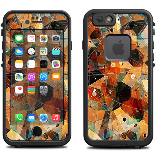  Abstract Triangles Lifeproof Fre iPhone 6 Skin