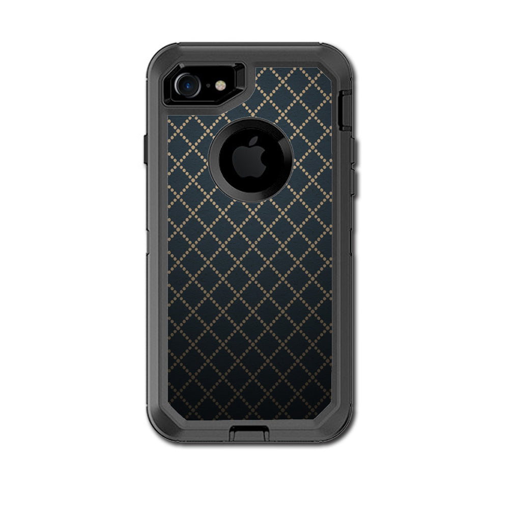  Dotted Diamonds Otterbox Defender iPhone 7 or iPhone 8 Skin