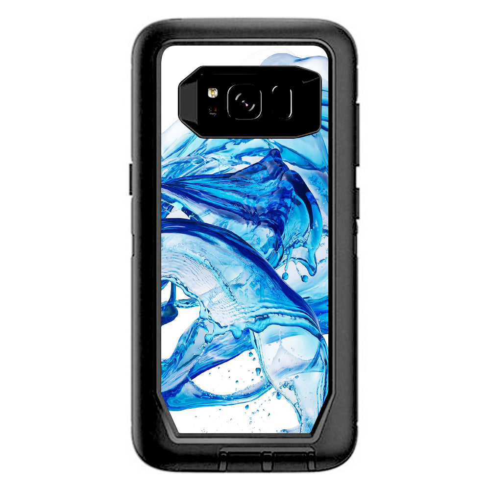  Water Splash Otterbox Defender Samsung Galaxy S8 Skin