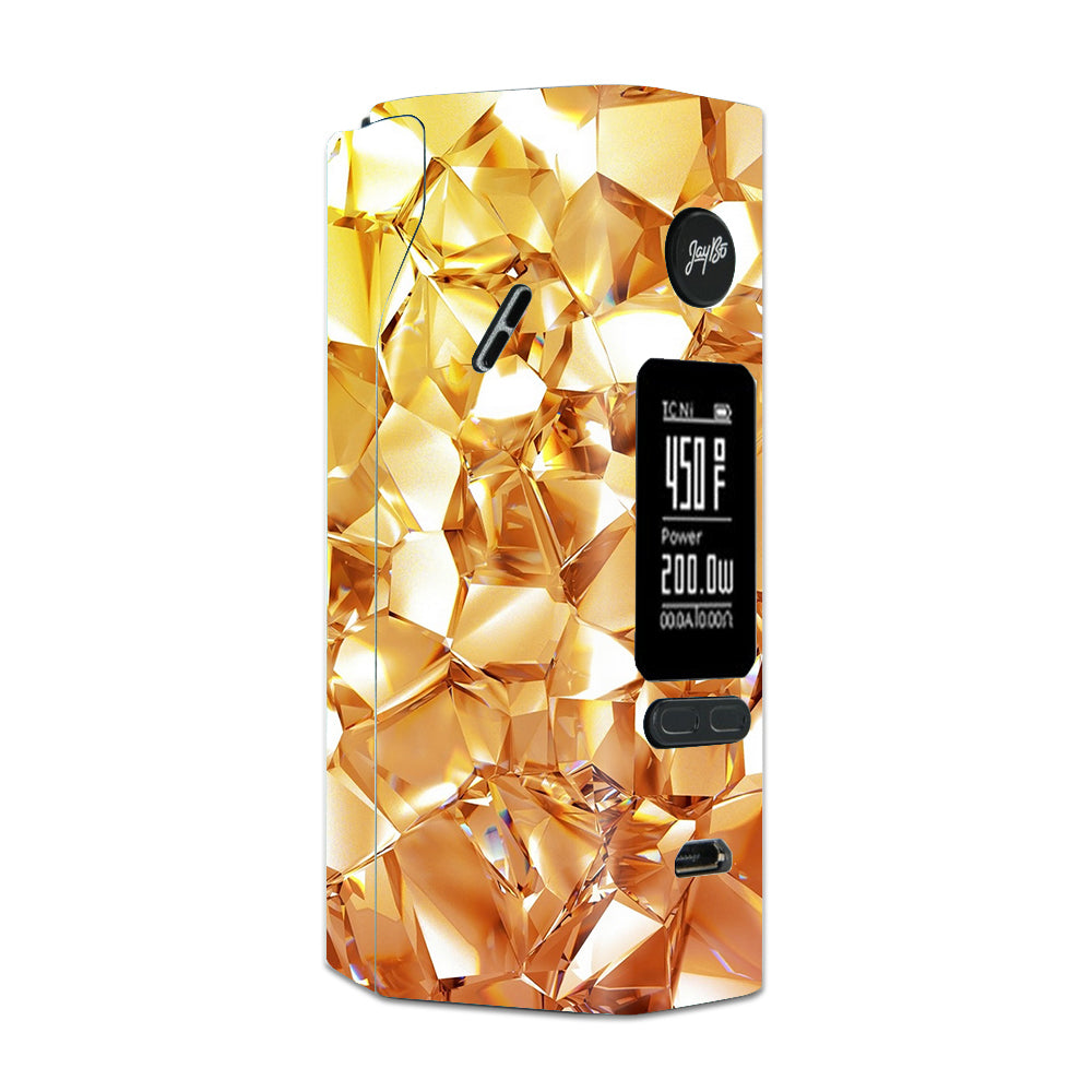  Geometric Gold Wismec Reuleaux RX 2/3 combo kit Skin