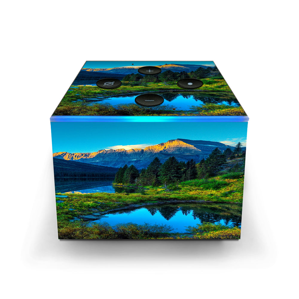  Mountain Lake Amazon Fire TV Cube Skin