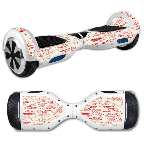  Love Hearts Hoverboards  Skin
