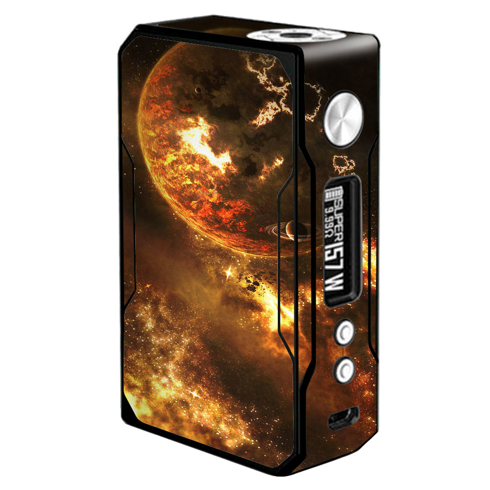 Planets Fire Saturn Rings Voopoo Drag 157w Skin