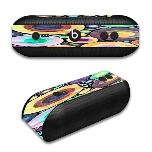  Abstract Circle Canvas Beats by Dre Pill Plus Skin
