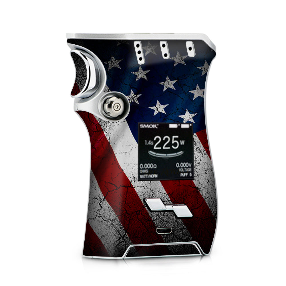  American Flag Distressed  Smok Mag kit Skin
