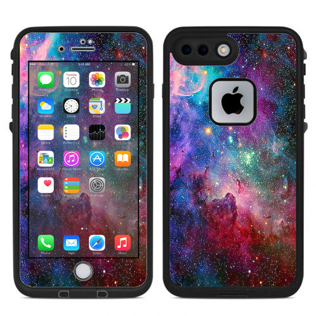  Colorful Space Gasses Lifeproof Fre iPhone 7 Plus or iPhone 8 Plus Skin