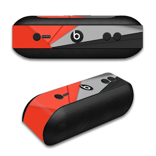  Orange And Grey Beats by Dre Pill Plus Skin