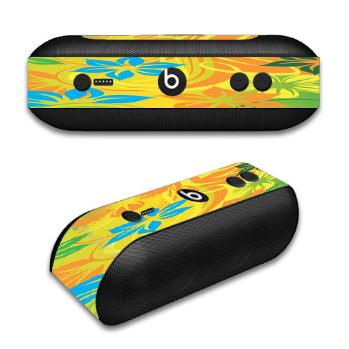  Colorful Floral Pattern Beats by Dre Pill Plus Skin