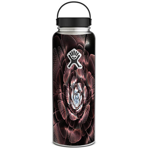  Abstract Rose Flower Hydroflask 40oz Wide Mouth Skin