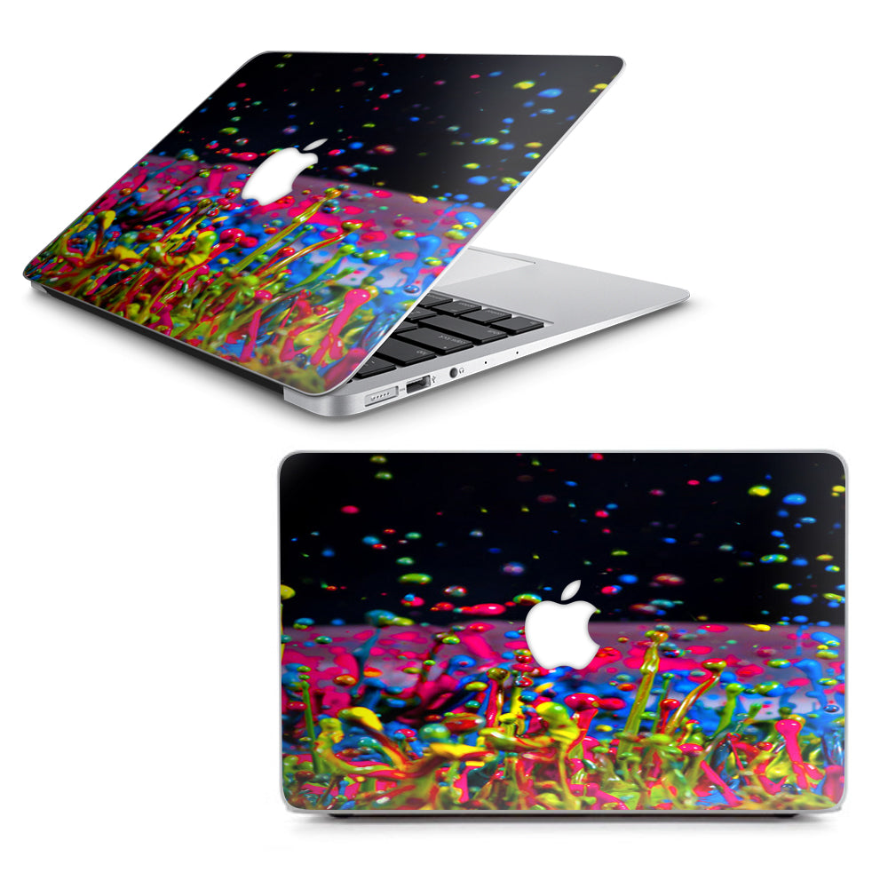  Splash Colorful Paint Macbook Air 11" A1370 A1465 Skin
