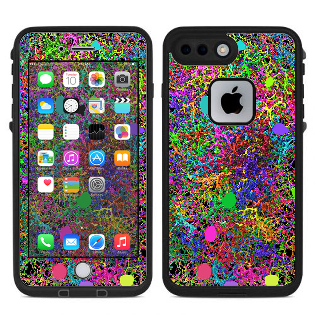  Paint Splatter Lifeproof Fre iPhone 7 Plus or iPhone 8 Plus Skin