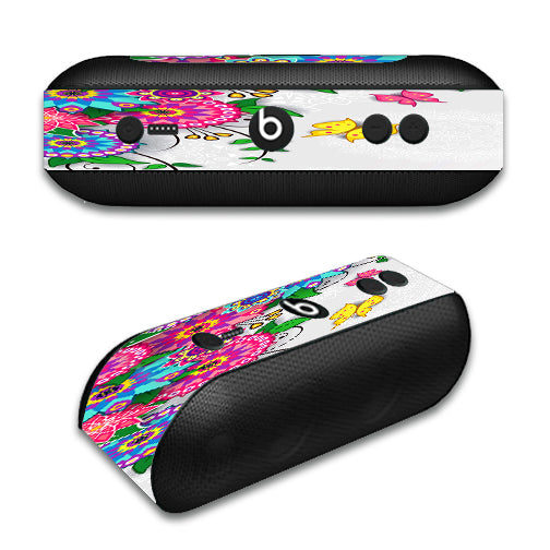 Flowers Colorful Design Beats by Dre Pill Plus Skin