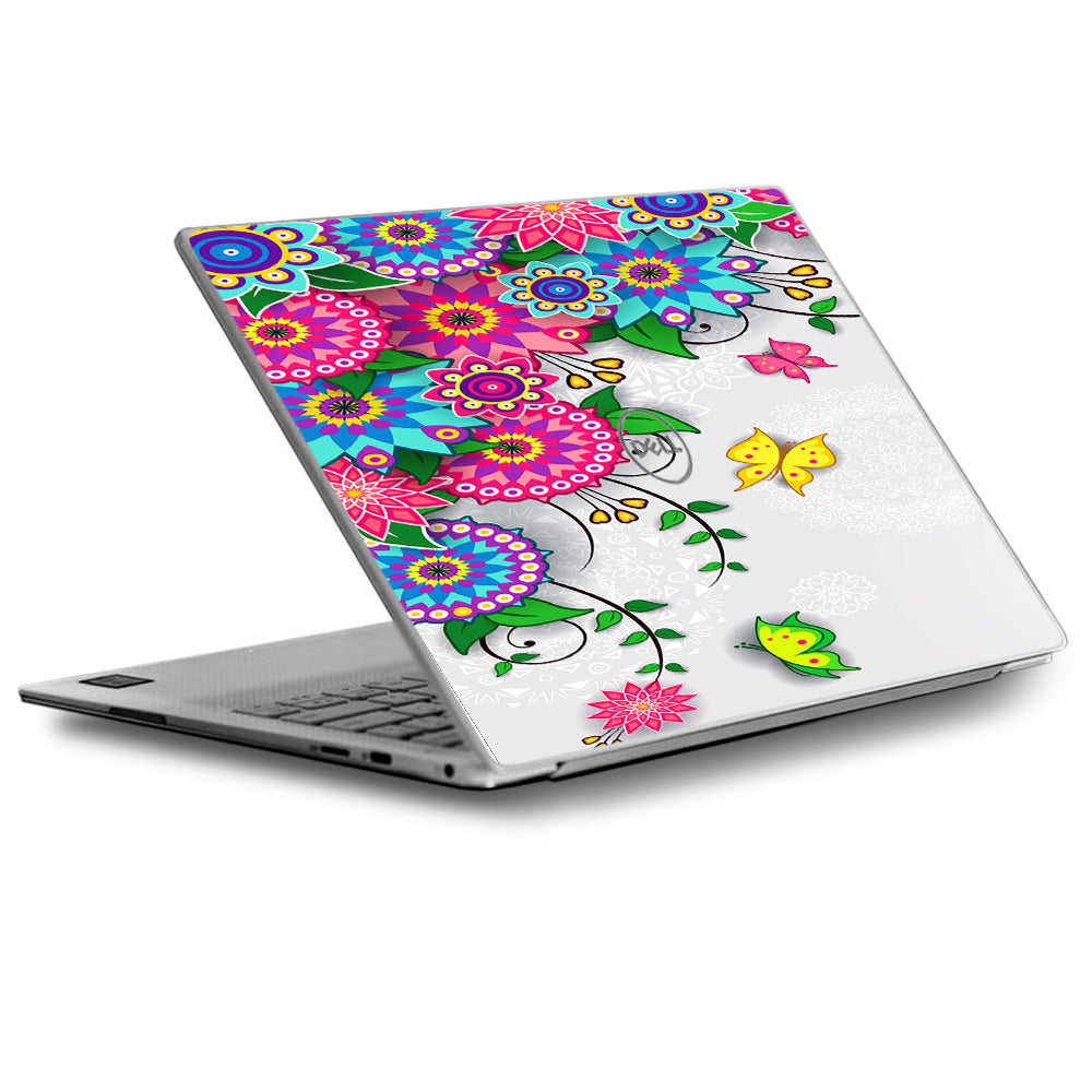  Flowers Colorful Design Dell XPS 13 9370 9360 9350 Skin