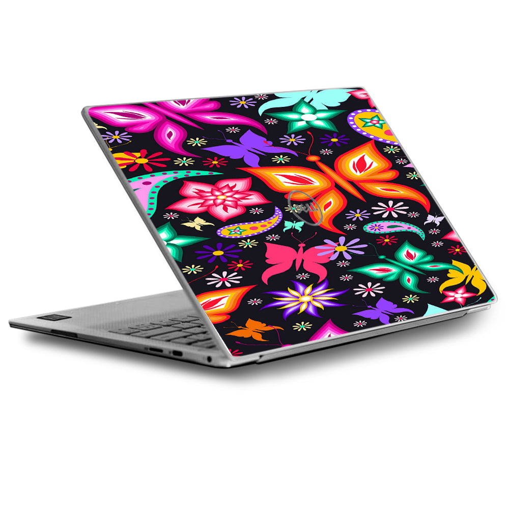  Floral Butterflies  Dell XPS 13 9370 9360 9350 Skin