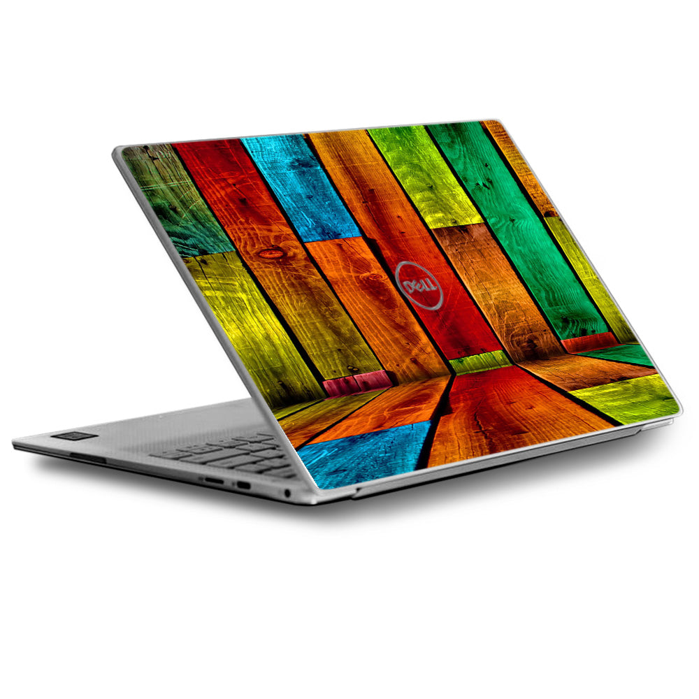  Colorful Wood Pattern Dell XPS 13 9370 9360 9350 Skin