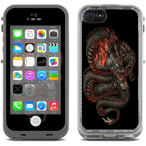  Dragon Snake Serpant Lifeproof Fre iPhone 5C Skin