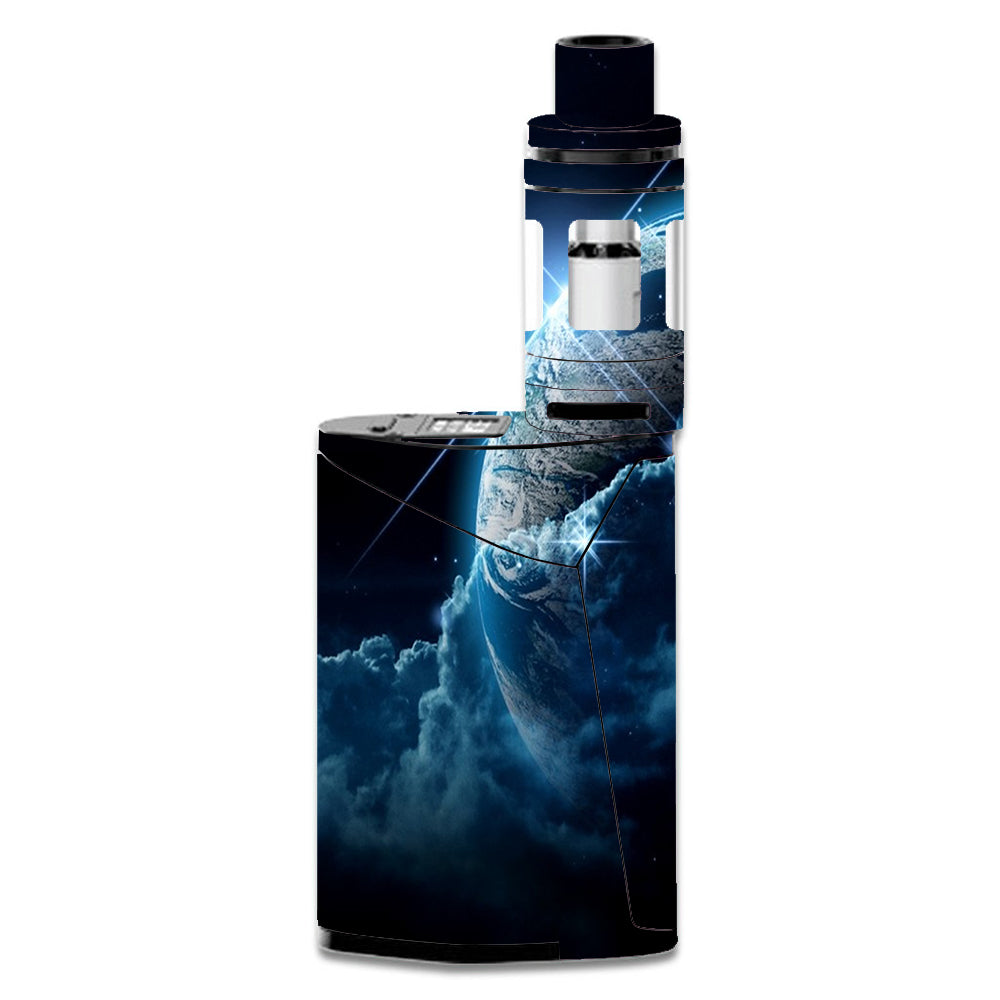  Earth Wrapped In Clouds Smok GX350 Skin