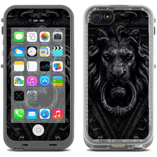  Gothic Lion Door Knocker Lifeproof Fre iPhone 5C Skin