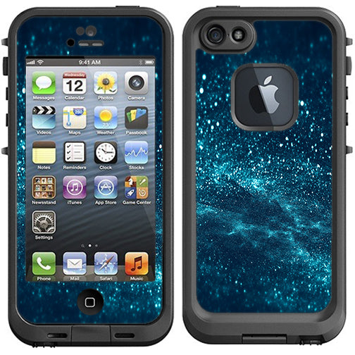  Blue Nebula Meteor Shower Lifeproof Fre iPhone 5 Skin