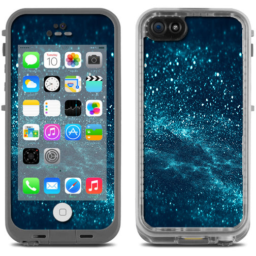  Blue Nebula Meteor Shower Lifeproof Fre iPhone 5C Skin