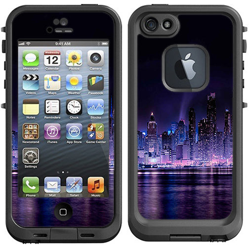  Manhattan Skyline Lifeproof Fre iPhone 5 Skin
