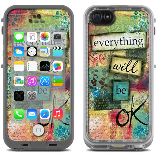  Everything Will Be Ok Lifeproof Fre iPhone 5C Skin