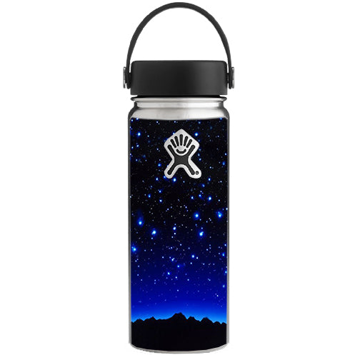  Stars Over Glowing Sky Hydroflask 18oz Wide Mouth Skin