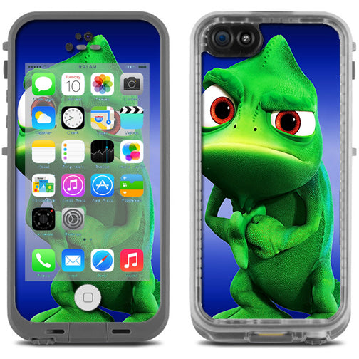  Green Dino, Dinosaur, Gecko,Lizard Lifeproof Fre iPhone 5C Skin