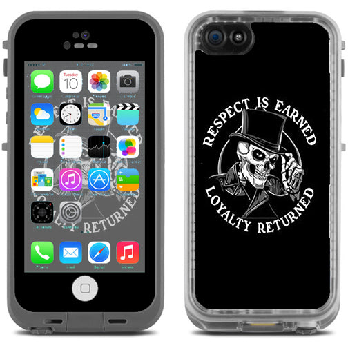  Respect Is Earned,Loyalty Returned Lifeproof Fre iPhone 5C Skin
