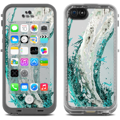  Water Splash Lifeproof Fre iPhone 5C Skin